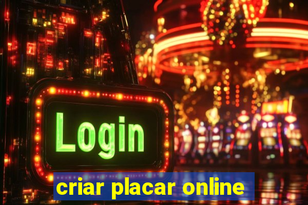 criar placar online